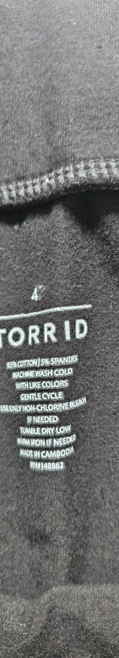 Torrid Black Stretch Pencil Mini Skirt 4X - Picture 2 of 2
